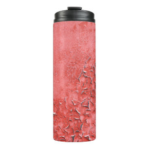 Vintage Rusty Iron Wall Texture Thermal Tumbler