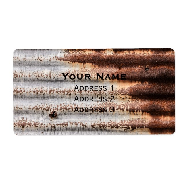 Vintage Rusty Metal (Front)