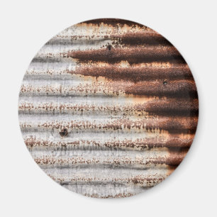 Vintage Rusty Metal Magnet