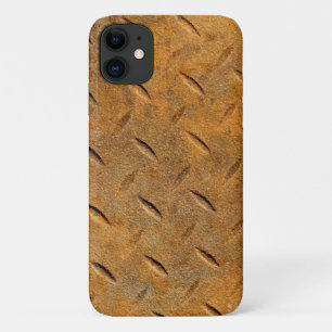 vintage rusty steel iPhone 11 case