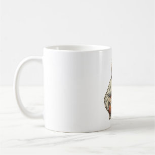 Vintage Sacred Guitarist Engraving Shirt Design_1 Coffee Mug