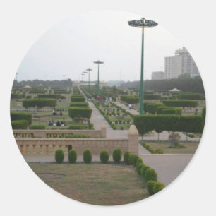 Vintage Safari Hakuna Matata Park.jpg Classic Round Sticker