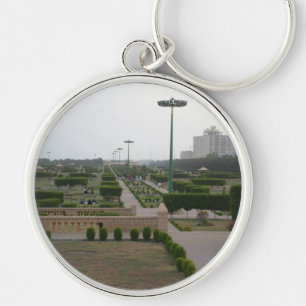 Vintage Safari Hakuna Matata Park.jpg Keychain