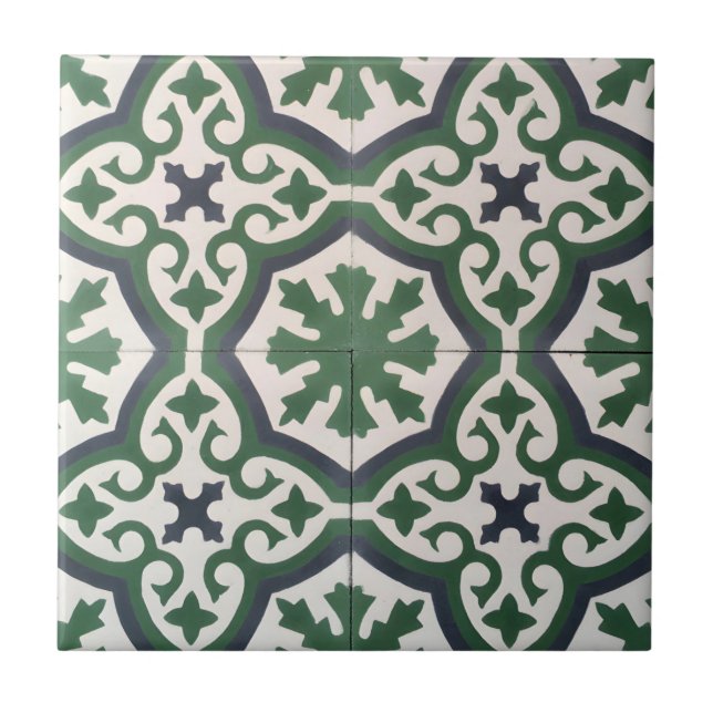 vintage sage green tiles  (Front)