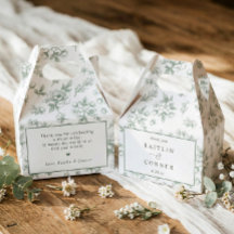 Vintage Sage Green Victorian Floral French Wedding