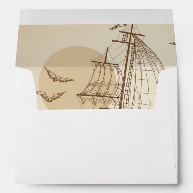 Vintage sailboat envelopes (Back (Bottom))
