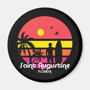 Vintage Saint Augustine Florida Magnet