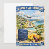 Vintage Saint-Barthélemy Airport /