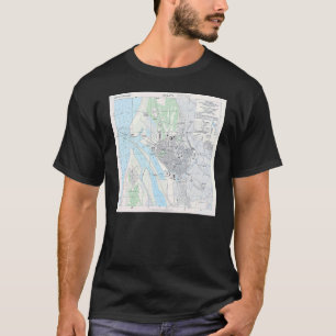 Vintage Sakata Japan Map 1945 T-Shirt
