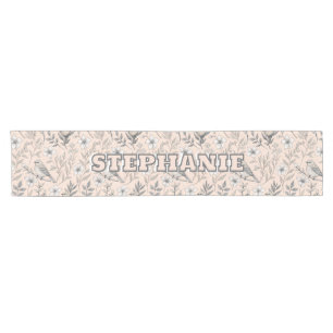 Vintage Sakura Cherry Blossom & Bird Aesthetic 3 Short Table Runner
