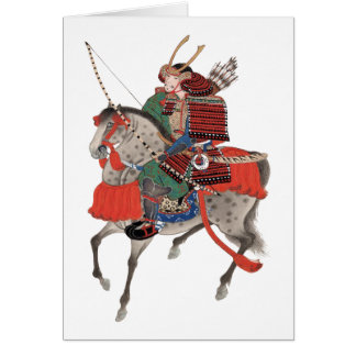 Vintage Samurai on Horseback, c. 1878
