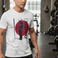 Vintage samurai red rising sun Inspiring Graphic