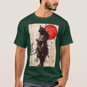 Vintage Samurai Warrior Bushido Code Japanese Swor T-Shirt