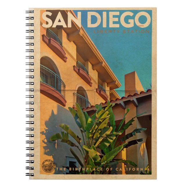 Vintage San Diego Notebook (Front)