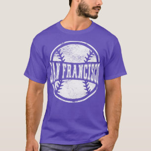 Vintage San Francisco Baseball Baseball Team Gift T-Shirt