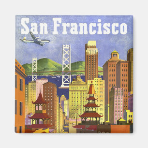 Vintage San Francisco Magnet