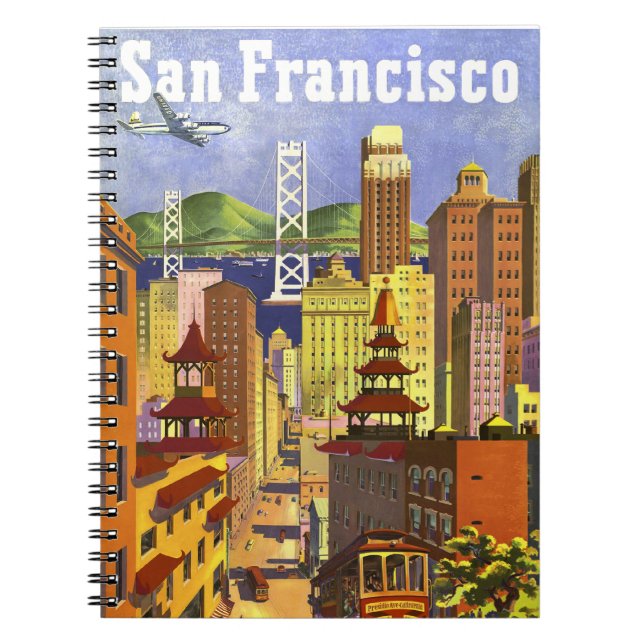Vintage San Francisco Notebook (Front)