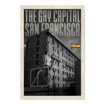Vintage San Francisco Pride Travel Poster