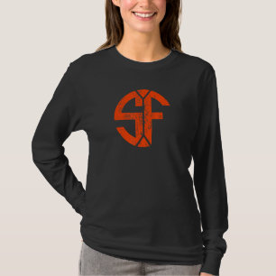 Vintage San Francisco Sf Home Monogram Game Day Gi T-Shirt