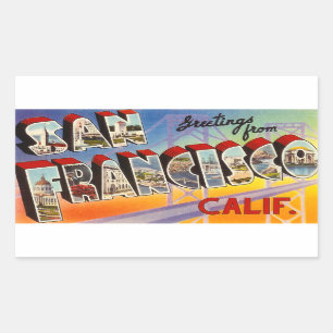 Vintage San Francisco Sticker