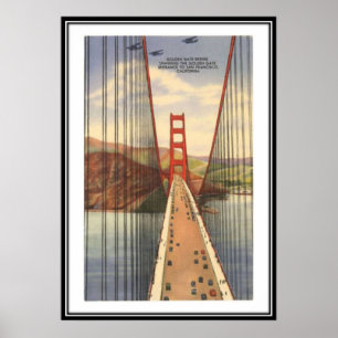 Vintage San Francisco, USA - Poster