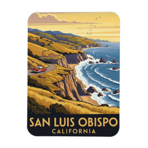 Vintage San Luis Obispo California Magnet