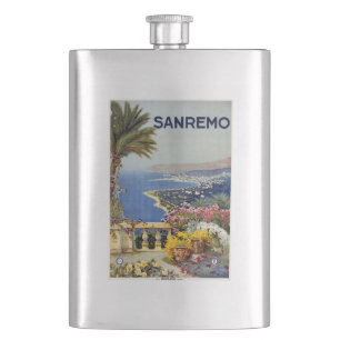 Vintage Sanremo Italy flask