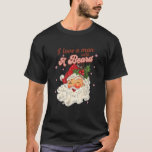 Vintage Santa Christmas I Love A Man With A Beard T-Shirt<br><div class="desc">Vintage Santa Christmas I Love A Man With A Beard</div>