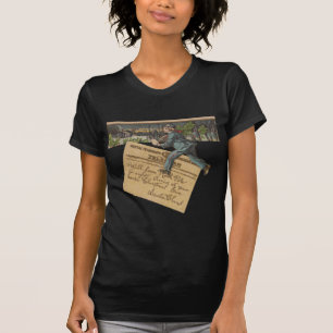 Vintage Santa Christmas Letter T-Shirt