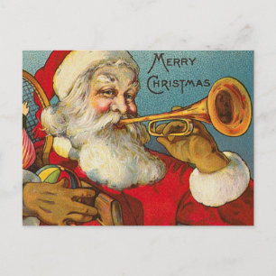 Vintage Santa Christmas Postcard