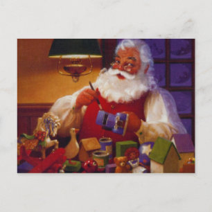 Vintage Santa Christmas Postcards
