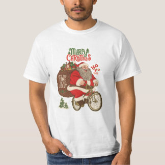 Vintage Santa Christmas T-Shirt