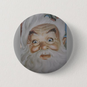 Vintage Santa Claus 2 Inch Round Button