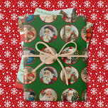 Vintage Santa Claus 3 Christmas  Wrapping Paper Sheet<br><div class="desc">Vintage Santa Claus 3 Christmas Wrapping Paper Sheets</div>
