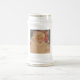 Vintage Santa Claus Beer Stein