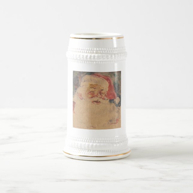Vintage Santa Claus Beer Stein (Center)