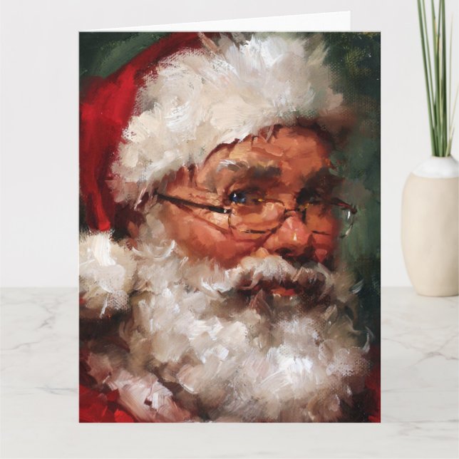 Vintage Santa Claus Card (Front)