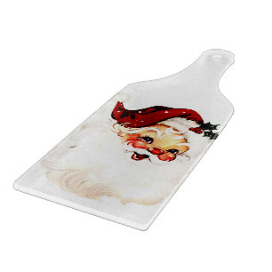 Vintage Santa Claus: Cheerful Holiday Charm Cutting Board