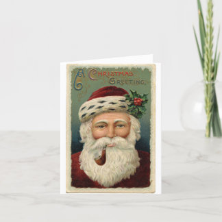 Vintage Santa Claus Christmas Card