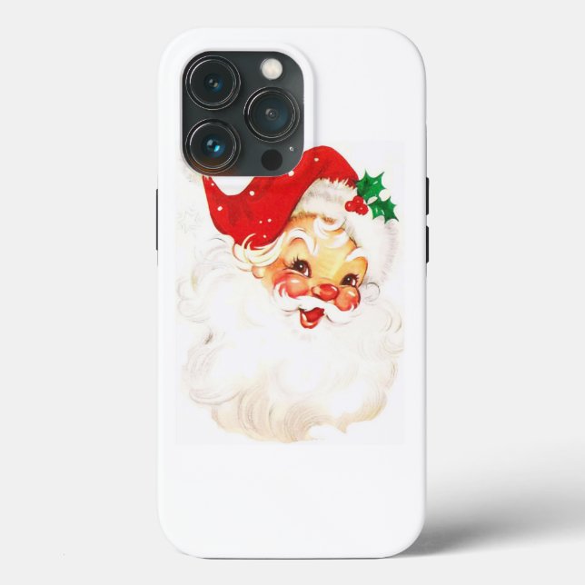 Vintage Santa Claus Illustration Case-Mate iPhone Case (Back)