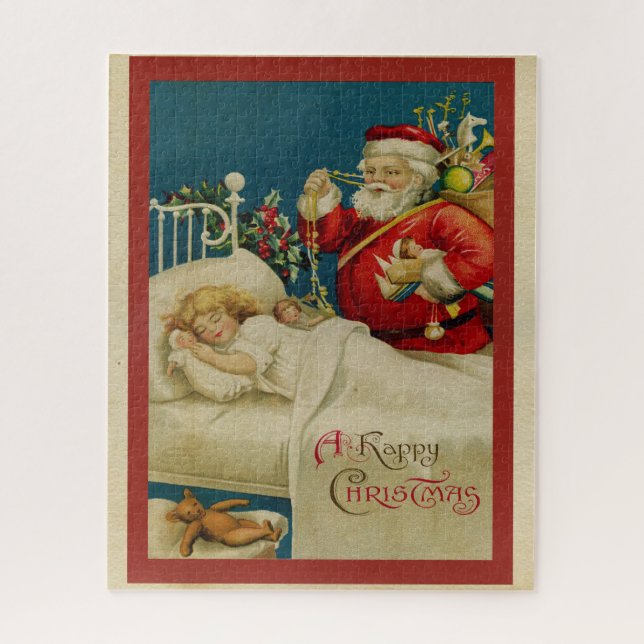 Vintage Santa Claus Jigsaw Puzzle (Vertical)