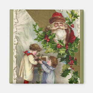 Vintage Santa Claus Magnet