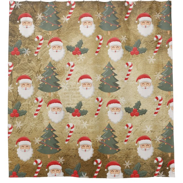 Vintage Santa Claus Pattern (Front)