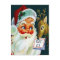 Vintage Santa Claus & Reindeer Christmas Postcard