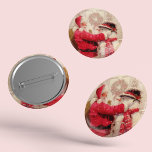 Vintage Santa Claus Snowman Christmas 2 Inch Round Button<br><div class="desc">This design features a jovial Santa Claus and snowman in the snow. 
#christmas #santa #winter #party #holidays</div>
