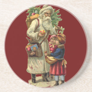Vintage Santa Coasters