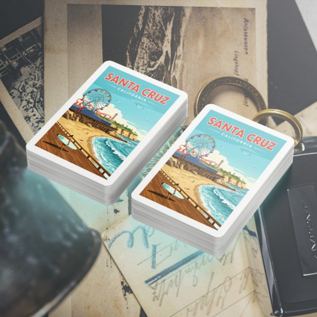 Vintage Santa Cruz California Playing Cards (Creator Uploaded)