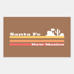 Vintage Santa Fe New Mexico Sticker