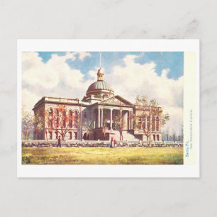 Vintage Santa Fe Territorial Capital of New Mexico Postcard