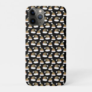 Vintage Santa Hat Retro Style Xmas Merry Christmas iPhone 11 Pro Case